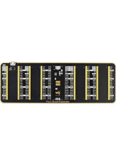 Raspberry Pi Pico Için Dörtlü Gpio Genişletici - Dört Set Erkek H