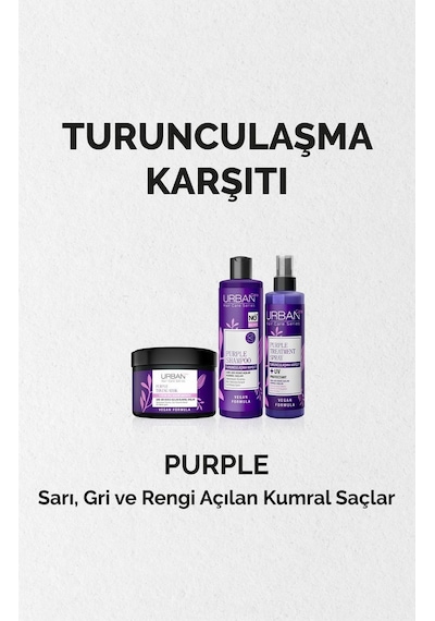 Urban Care Purple Turunculaşma Karşıtı Şampuan Sülfatsız 250 ML