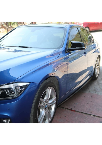 Cappafe Bmw F30 Marşpiyel Alt Çıta Set Performans Parlak Siyah 2