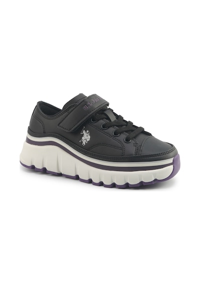 U.s. Polo Assn. Kenta Jr 5pr Kız Çocuk Sneaker Siyah