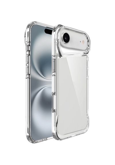 Kılıfist Apple Uyumlu iPhone 17 Air Kılıf Zore T-max Kapak - Şeffaf Şeffaf