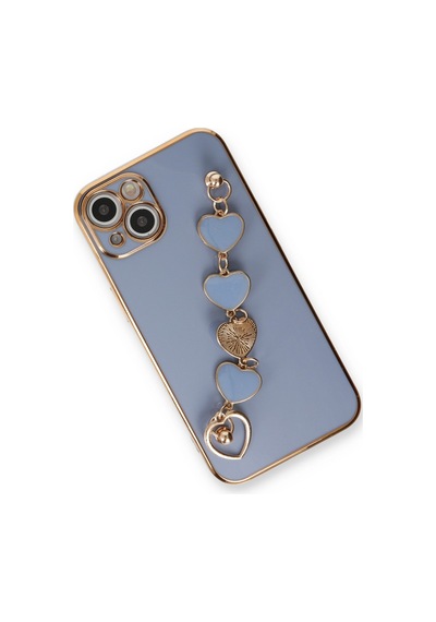 Apple Uyumlu   iPhone 14 Kılıf Esila Silikon - Gri