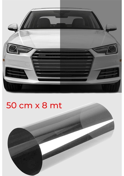 Cam Filmi Siyah Amerikan Çizilmez  Açık ton 50 CM x 8 M