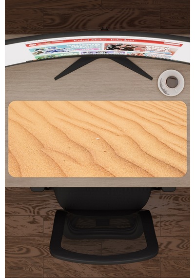 Kum Kaymaz Dikişli Kauçuk Oyuncu Mousepad V5 - 70x30 Xl Gaming Mouse Pad Fare Altlığı