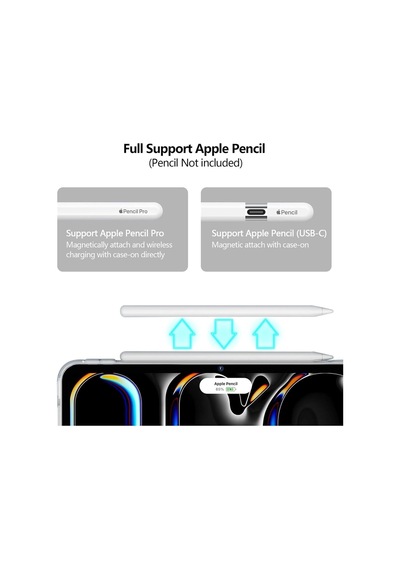 Apple Uyumlu iPad  Pro 13" Inç 2024 M4 Çip Köşe Korumalı Şeffaf Silikon Kılıf Tam Kalıp A2925 A2926 A3007 Kılıf