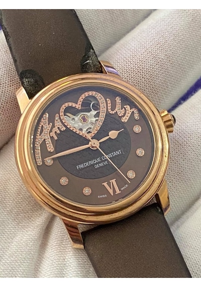 Frederique Constant Fc-310Csq2P4 Deri Kordon Kadın Kol Saati 2.El