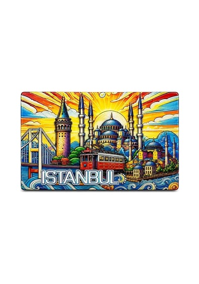 Magicool İstanbul Temalı Silikon Buzdolapı Süsü Magnet Alk5377