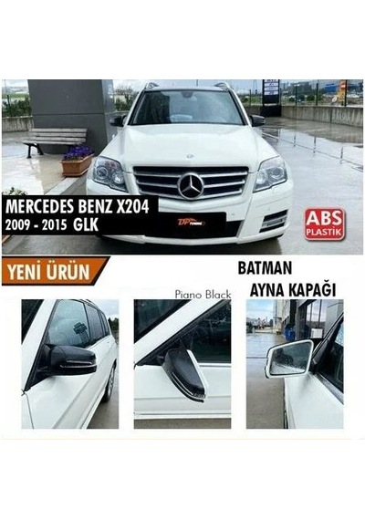 Mercedes Benz Glk X204 2009-2015 Batman Yarasa Ayna Kapağı Piano