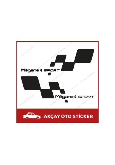 Renault Megane 4 Sport Sticker Megane 4 Sticker Oto Sticker