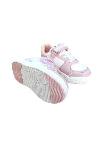 Cool King Patik Çocuk Sneaker Ayakkabı Pudra Kırmızı