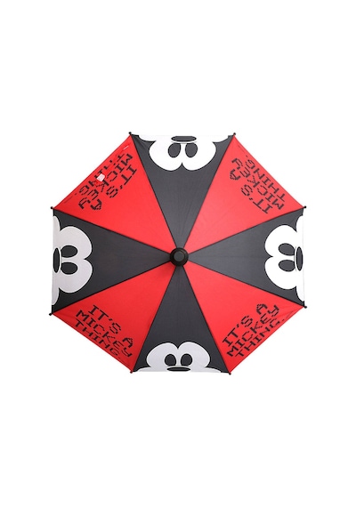 Mickey Mouse By Mickey Pvc Koruma Kılıflı Çocuk Şemsiyesi - 3 - 12 Yaş Arası Çap : 85 Cm Çok Renkli