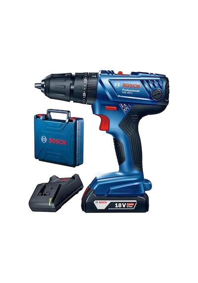 Bosch Professional GSB 180-LI 18V 2 Ah Tek Akülü Darbeli Matkap - 06019F8309