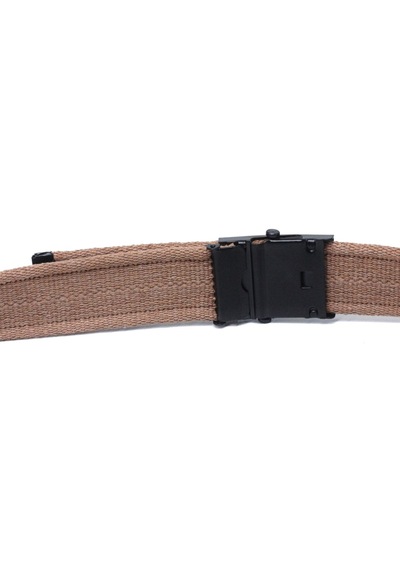 Livze Unisex Siyah Tokalı Kolon Kemeri 4cm Taba Taba
