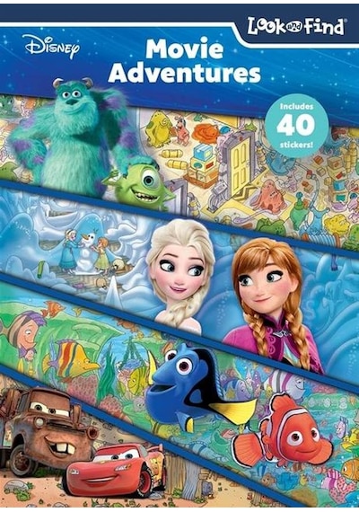 Disney Movie Adventures Look And Find Ciltli Pı Kids