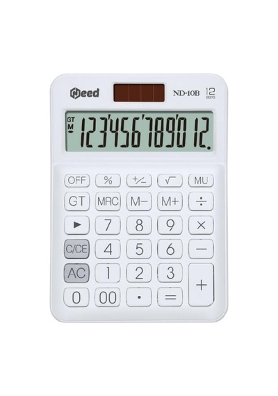 Need Nd-10b Beyaz Hesap Makinesi Genel