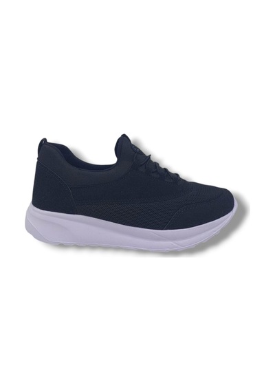 Zerhan Parley 940 Kadın Siyah File Günlük Kullanım Çorap Model Spor Ayakkabı 05664 Siyah