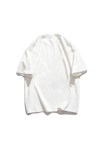 Startmore Adrift Karikatür Ve Grafik Tasarım Oversize T-shirt Cartoon/letter Serisi Kod299 Beyaz