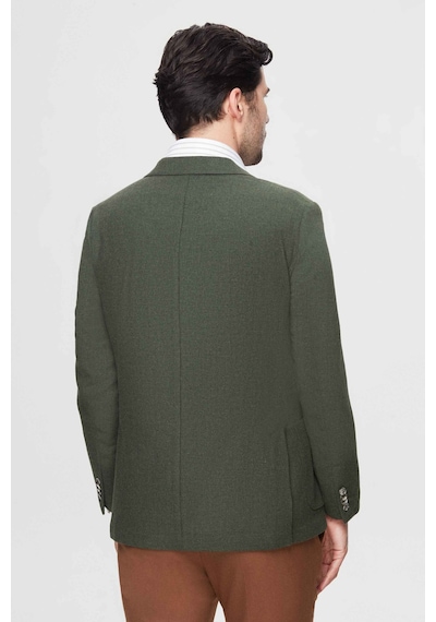 D's Damat Ds Damat Regular Fit Yeşil Armürlü Çift Yırtmaçlı Yünlü Blazer Kumaş Ceket 3hf04ır224361 401 D's Damat Ds Damat Regular Fit Yeşil Armürlü Çift Yırtmaçlı Yünlü Blazer Kumaş Ceket 3hf04ır224361 401