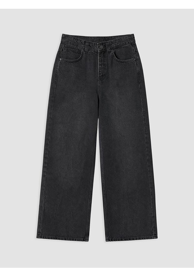 Lcw Jeans Siyah Ekstra Loose Fit Erkek Jean Pantolon