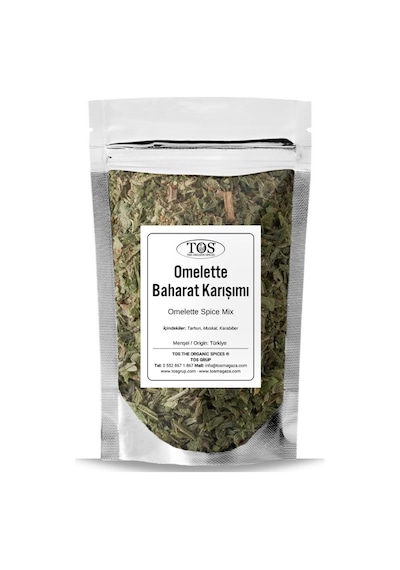Tos The Organic Spices Omelette Baharat Karışımı 100 G