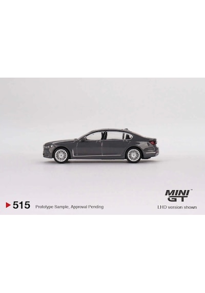 Mini Gt Bmw 750li Xdrive Bernina Grey Amber Effect Mgt00515