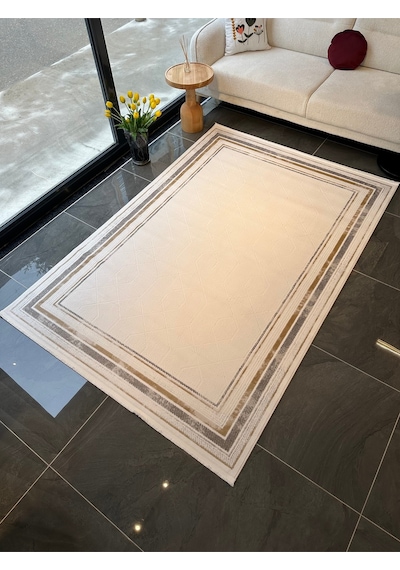 Vista Halı Salon, Oturma, Yatak Odası Halısı Desen Kodu 76335-957 Bej