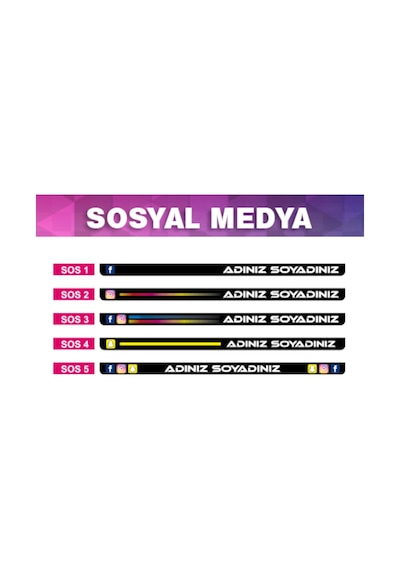 Kişiye Özel Tasarım Plakalık 300870822 2 Adet Plakalık