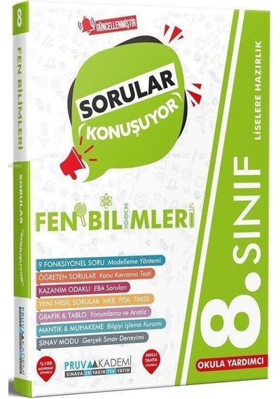 8. Sınıf Fen Bilimleri Sorular Konuşuyor -  Pruva Akademi