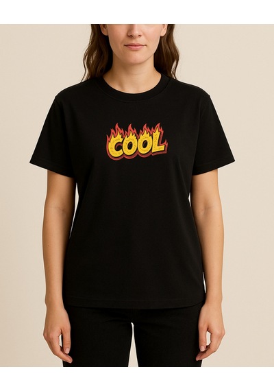 Hugo Boss Cool Baskılı T-shirt Siyah