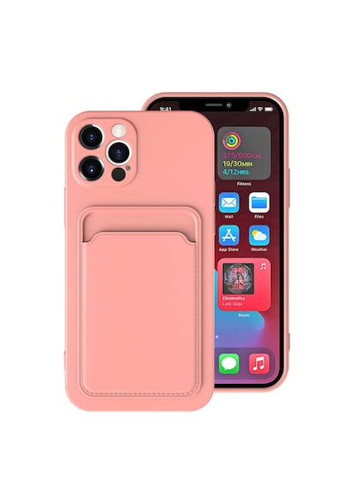 Zore İphone 12 Pro Uyumlu Nvth Ofix Kılıf-pembe