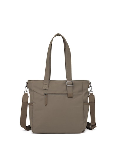 Smart Bags Twill Dimi Kumaş Kadın Omuz Çantası 3331 Kahve