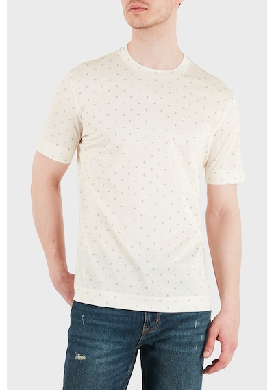 Emporio Armani Erkek T Shirt Em005270 Af24857 F1198 Ekru