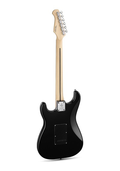 Donner Dst Seeker Deluxe Amfili Elektro Gitar Seti Siyah