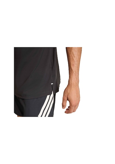 Adidas Adı365 T M Erkek Koşu Tişörtü Jz7694 Siyah