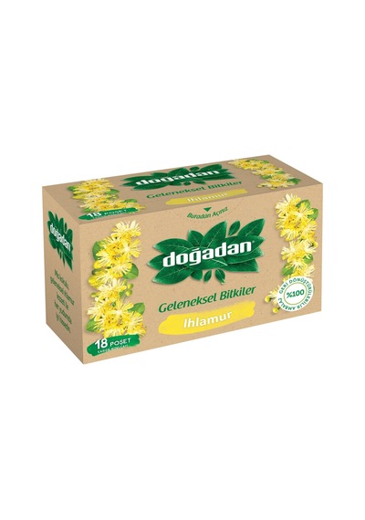 Doğadan Ihlamur Bitki Çayı 18'li Poşet - Doğal Lezzet 6'li Avantaj Paketi - 6 Adet Tarı