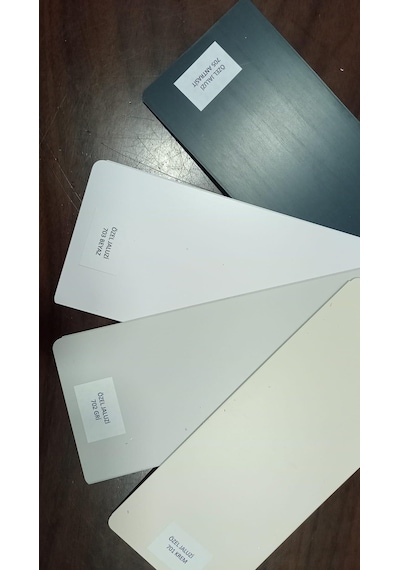 Gri Pvc Dikey Perde Döndürülebilen Tam Açık Ya Da Tam Kapalı Pvc Dikey Gri