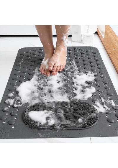 Tr Kaydırmaz Duş Matı, Vantuzlu Banyo Ve Duş Kaydırmazı, Duşa Kabin Küvet İçi Vantuzlu Banyo Paspası 35x69 C Diğer