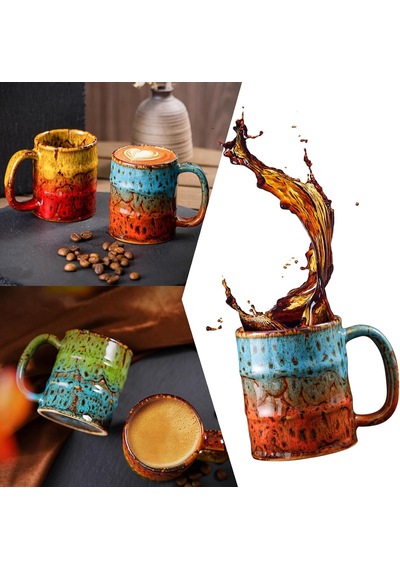 Tr Espresso Bardakları,5oz Espresso Bardak Seti 6 El Yapımı Fırın Sırlı Seramik Espresso Bardakları, Mükemmel S Diğer