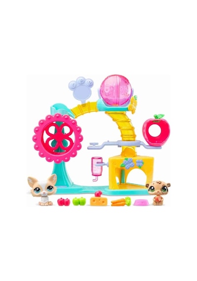 5196 Littlest Pet Shop Minişler Eğlence Fabrikası Oyun Seti S1 -sunman Standart