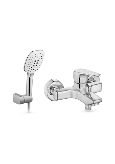 Eca Nıobe Banyo Bataryası + Flat Mafsallı Duş Seti 2'li