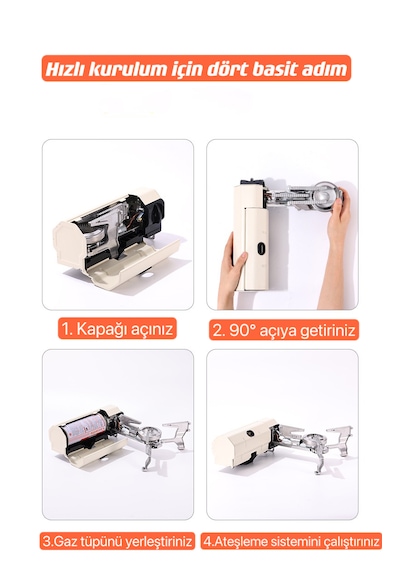 Shufa Katlanabilir Kamp Ocak Haki