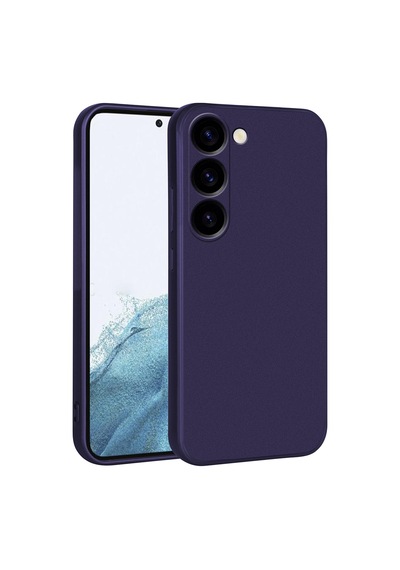 Zore Galaxy S23 Plus Uyumlu Nvth Premier Silikon Kılıf-lacivert