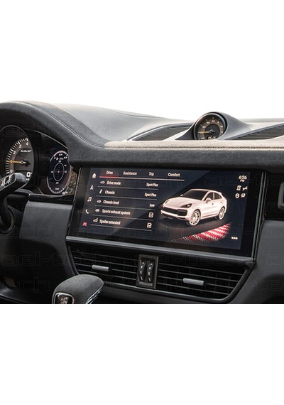 Porsche Cayenne 2018-2021 Uyumlu 10.9 İnç Navigasyon 9h Nano Ekran Koruyucu