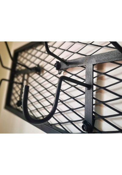 Motorcu Kask Askısı, Metal Kask Askısı Se-x2 Iron X2v2