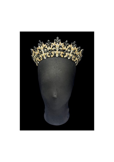 Golden Night Crown-gelin,kına,nişan,söz,after,bride,party Taç Siyah - 889679471 Siyah