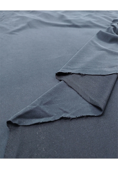 Taşlanmış Lacivert Renkte Yumuşak Esnek Dökümlü Jarse Kumaş Elbiselik & Bluzluk 170x225cm-12624