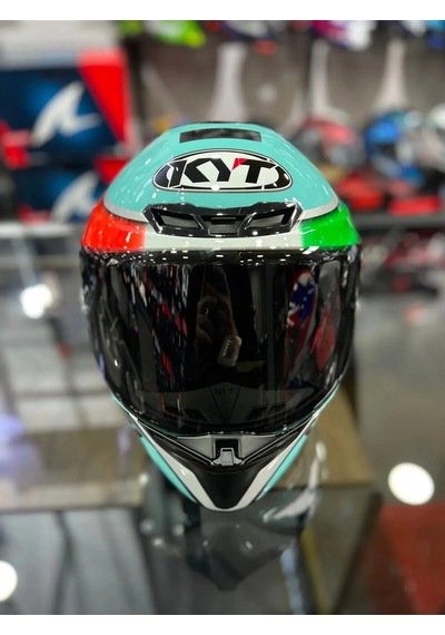 Tt-revo Leopard Trıcolor Kapalı Kask Şeffaf Vizörlü Gönderilmektedir Turkuaz