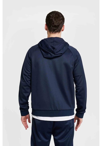 Lescon Erkek Basketbol Fermuarlı Kapüşonlu Sweatshirt 26b-1052 Lacivert