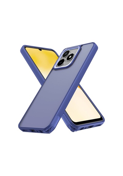 Realme C53 İçin Uyumlu Buzlu Tasarım Sararmaz Tpu Kılıf