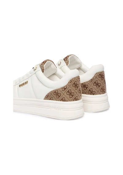 Guess Wellı Kadın Ayakkabı Flfwllfal12-beıbr Krem